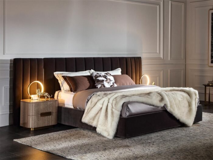 Modern Fabric Bed Frame