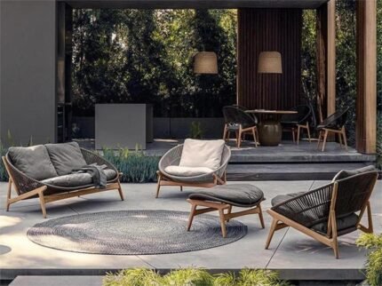 Luxury Rope Outdoor Lounge Set